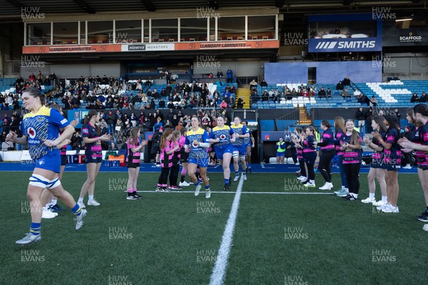 271225 - Gwalia Lightning v Brython Thunder, Celtic Challenge - Gwalia Lightning run out at the start of the match