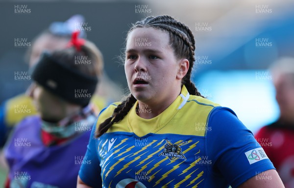 271225 - Gwalia Lightning v Brython Thunder, Celtic Challenge - Maisie Davies of Gwalia Lightning