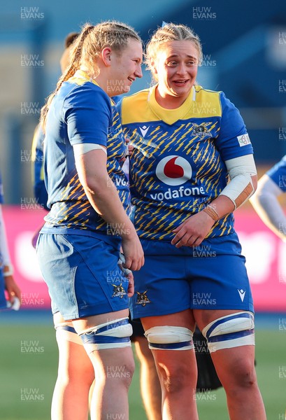 271225 - Gwalia Lightning v Brython Thunder, Celtic Challenge - Alaw Pyrs of Gwalia Lightning and Tilly Vucaj of Gwalia Lightning