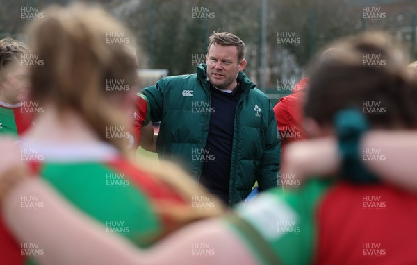 080325  Gwalia Lightning v Clovers, Celtic Challenge - Clovers Head Coach Denis Fogarty at the end of the match