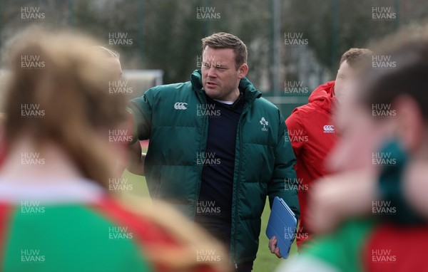 080325  Gwalia Lightning v Clovers, Celtic Challenge - Clovers Head Coach Denis Fogarty at the end of the match