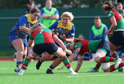 140226 - Gwalia Lightning v Clovers, Celtic Challenge - Molly Reardon of Gwalia Lightning charges forward