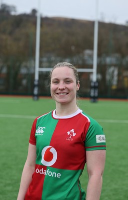 140226 - Gwalia Lightning v Clovers, Celtic Challenge - Player of the Match Alana McInerney of Clovers