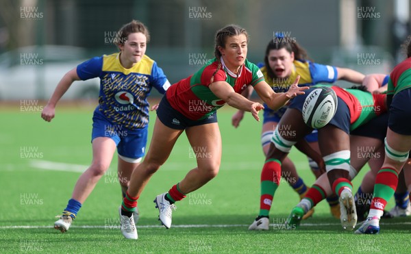140226 - Gwalia Lightning v Clovers, Celtic Challenge - Emily Lane of Clovers