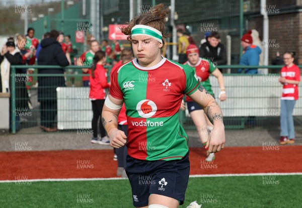 140226 - Gwalia Lightning v Clovers, Celtic Challenge - Clovers run out at the start of the match