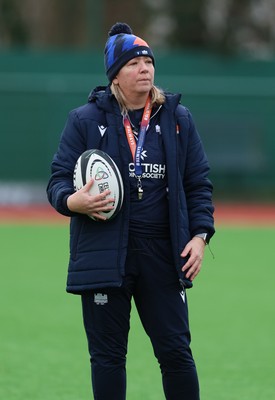 170126 - Gwalia Lightning v Edinburgh Rugby, Celtic Challenge - Edinburgh head coach Claire Cruikshank