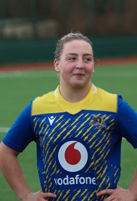 170126 - Gwalia Lightning v Edinburgh Rugby, Celtic Challenge - Player of the match Molly Reardon of Gwalia Lightning