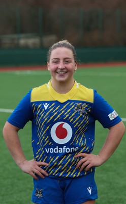 170126 - Gwalia Lightning v Edinburgh Rugby, Celtic Challenge - Player of the match Molly Reardon of Gwalia Lightning