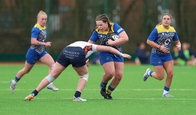 170126 - Gwalia Lightning v Edinburgh Rugby, Celtic Challenge - Maisie Davies of Gwalia Lightning