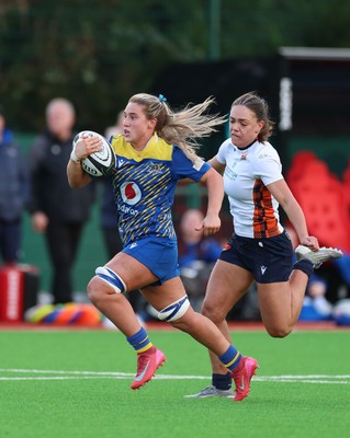 170126 - Gwalia Lightning v Edinburgh Rugby, Celtic Challenge - Anwen Owen of Gwalia Lightning