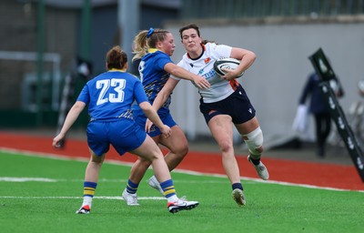 170126 - Gwalia Lightning v Edinburgh Rugby, Celtic Challenge - Rachel Philipps of Edinburgh Rugby