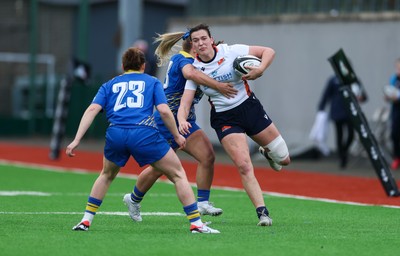 170126 - Gwalia Lightning v Edinburgh Rugby, Celtic Challenge - Rachel Philipps of Edinburgh Rugby