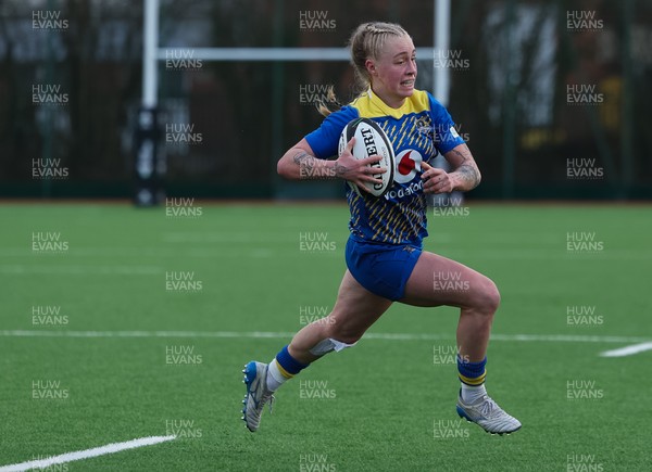 170126 - Gwalia Lightning v Edinburgh Rugby, Celtic Challenge - Nikita Prothero of Gwalia Lightning