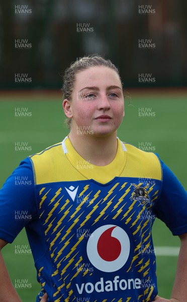 170126 - Gwalia Lightning v Edinburgh Rugby, Celtic Challenge - Player of the match Molly Reardon of Gwalia Lightning