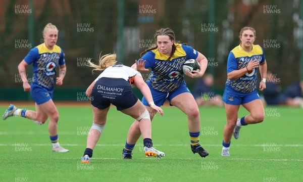 170126 - Gwalia Lightning v Edinburgh Rugby, Celtic Challenge - Maisie Davies of Gwalia Lightning