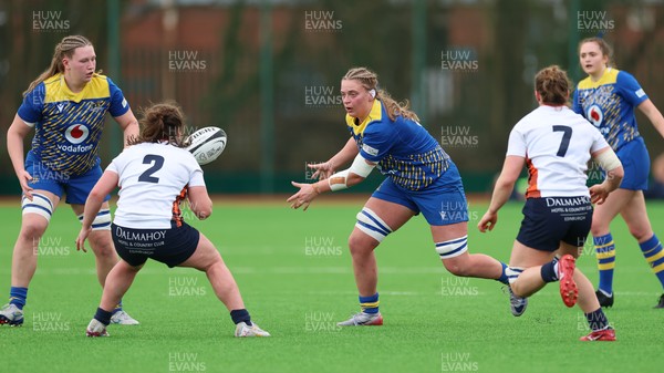 170126 - Gwalia Lightning v Edinburgh Rugby, Celtic Challenge - Tilly Vucaj of Gwalia Lightning