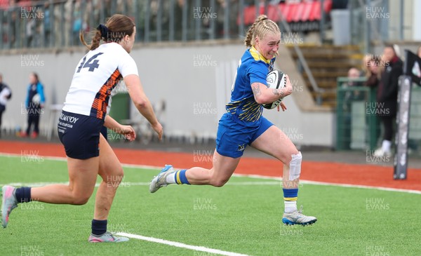 170126 - Gwalia Lightning v Edinburgh Rugby, Celtic Challenge - Nikita Prothero of Gwalia Lightning