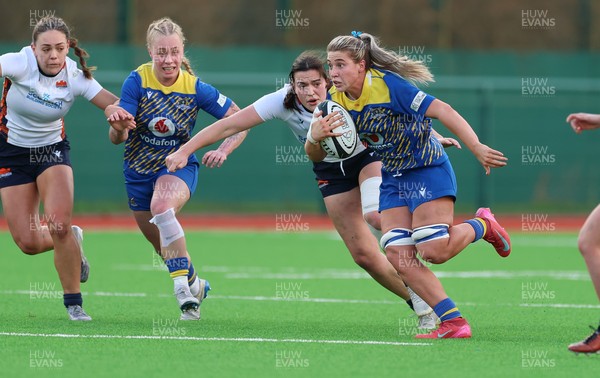 170126 - Gwalia Lightning v Edinburgh Rugby, Celtic Challenge - Anwen Owen of Gwalia Lightning