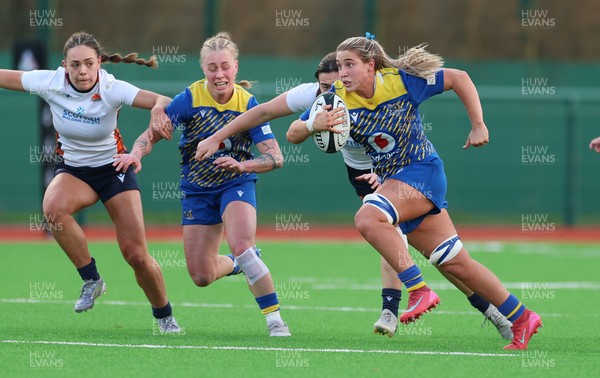 170126 - Gwalia Lightning v Edinburgh Rugby, Celtic Challenge - Anwen Owen of Gwalia Lightning