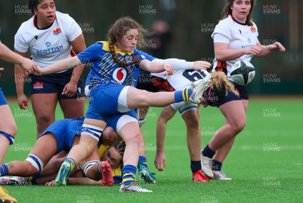170126 - Gwalia Lightning v Edinburgh Rugby, Celtic Challenge - Lily Hawkins of Gwalia Lightning