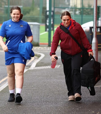 210226 - Gwalia Lightning v Glasgow - Celtic Challenge - Gwalia arrival