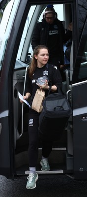 210226 - Gwalia Lightning v Glasgow - Celtic Challenge - Glasgow arrivals