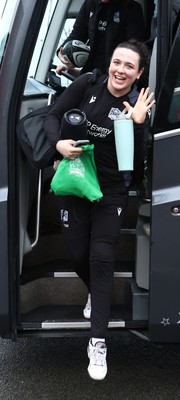 210226 - Gwalia Lightning v Glasgow - Celtic Challenge - Glasgow arrivals