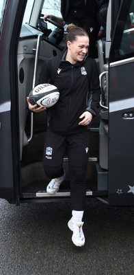 210226 - Gwalia Lightning v Glasgow - Celtic Challenge - Glasgow arrivals