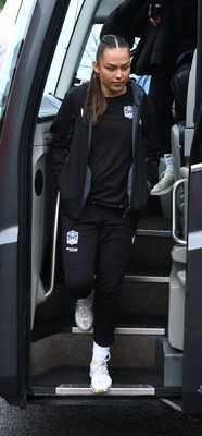 210226 - Gwalia Lightning v Glasgow - Celtic Challenge - Glasgow arrivals