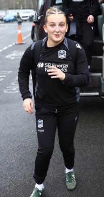 210226 - Gwalia Lightning v Glasgow - Celtic Challenge - Glasgow arrivals