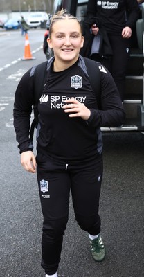 210226 - Gwalia Lightning v Glasgow - Celtic Challenge - Glasgow arrivals