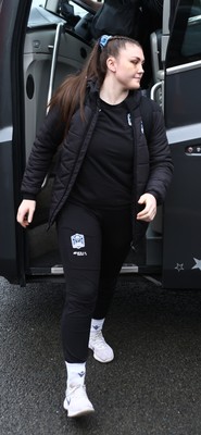 210226 - Gwalia Lightning v Glasgow - Celtic Challenge - Glasgow arrivals