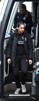 210226 - Gwalia Lightning v Glasgow - Celtic Challenge - Glasgow arrivals