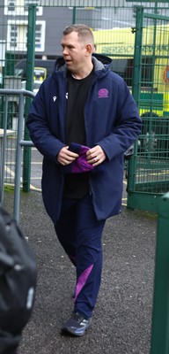 210226 - Gwalia Lightning v Glasgow - Celtic Challenge - Senior Assistant Coach for Scotland Women Ioan Cunningham