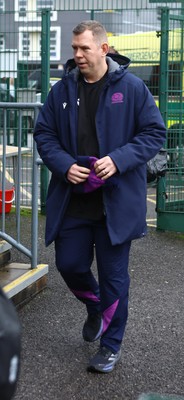 210226 - Gwalia Lightning v Glasgow - Celtic Challenge - Senior Assistant Coach for Scotland Women Ioan Cunningham