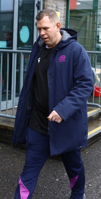 210226 - Gwalia Lightning v Glasgow - Celtic Challenge - Senior Assistant Coach for Scotland Women Ioan Cunningham