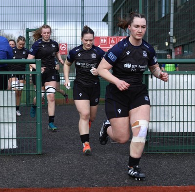 210226 - Gwalia Lightning v Glasgow - Celtic Challenge - Glasgow run out