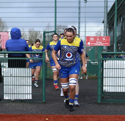 210226 - Gwalia Lightning v Glasgow - Celtic Challenge - Gwalia run out