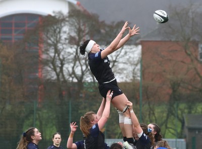 210226 - Gwalia Lightning v Glasgow - Celtic Challenge - Glasgow line out