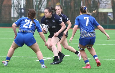 210226 - Gwalia Lightning v Glasgow - Celtic Challenge - Briar McNamara going forward