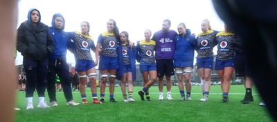 210226 - Gwalia Lightning v Glasgow - Celtic Challenge - Gwalia huddle