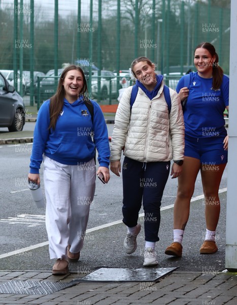 210226 - Gwalia Lightning v Glasgow - Celtic Challenge - Gwalia arrival