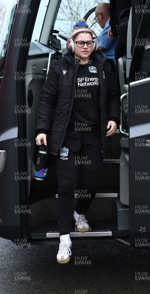 210226 - Gwalia Lightning v Glasgow - Celtic Challenge - Glasgow arrivals