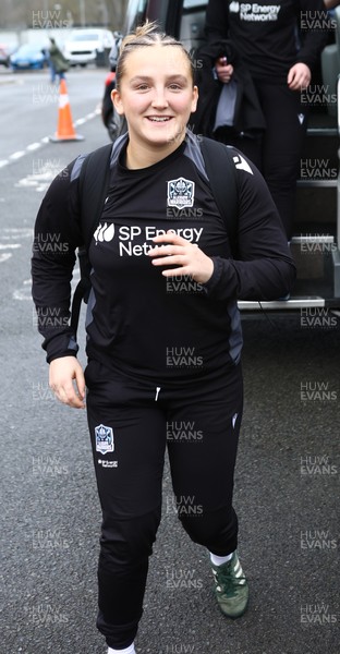 210226 - Gwalia Lightning v Glasgow - Celtic Challenge - Glasgow arrivals