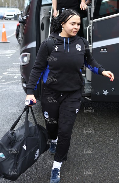 210226 - Gwalia Lightning v Glasgow - Celtic Challenge - Glasgow arrivals