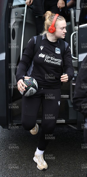 210226 - Gwalia Lightning v Glasgow - Celtic Challenge - Glasgow arrivals