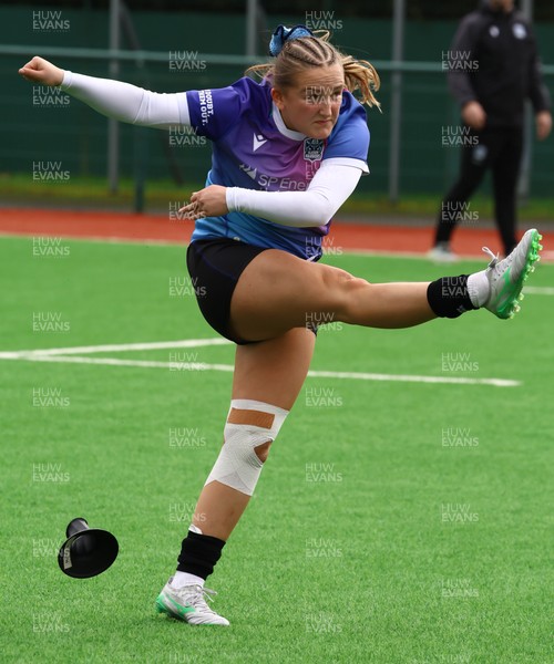 210226 - Gwalia Lightning v Glasgow - Celtic Challenge - Glasgow warm up