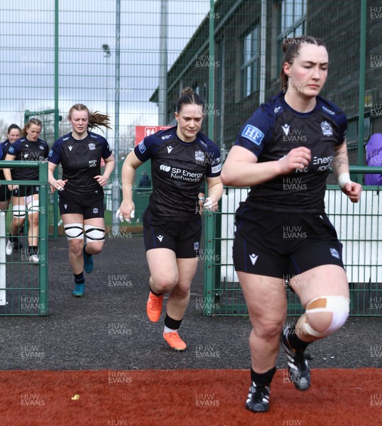 210226 - Gwalia Lightning v Glasgow - Celtic Challenge - Glasgow run out