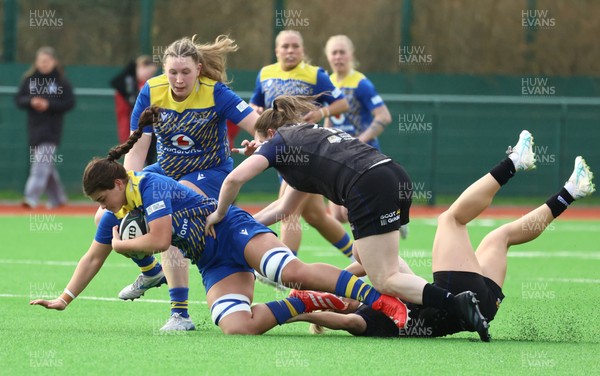 210226 - Gwalia Lightning v Glasgow - Celtic Challenge - Gwalia on the attack