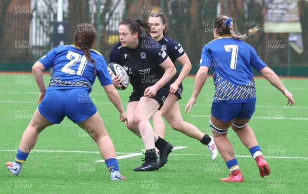 210226 - Gwalia Lightning v Glasgow - Celtic Challenge - Briar McNamara going forward